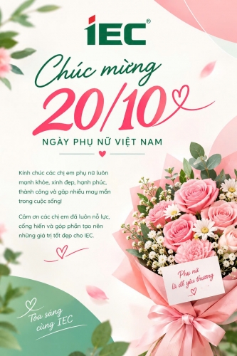 IEC CORP - CHÚC MỪNG NGÀY PHỤ NỮ VIỆT NAM 20/10